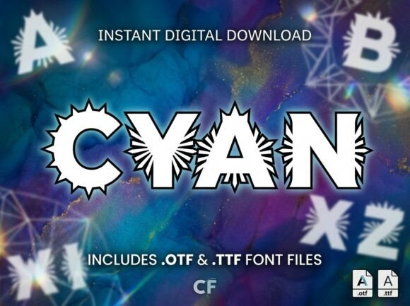 Cyan: Electrifying Your Futuristic Visual Design