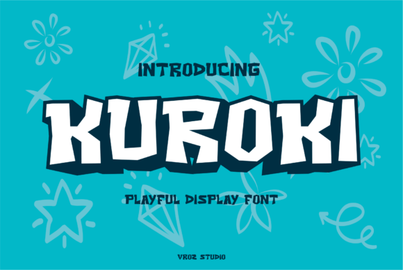Kuroki: The Dynamic Font for Bold, Playful Design