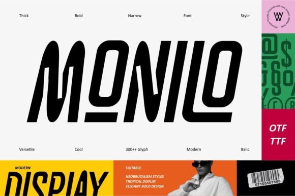 Monilo: Elevate Your Visual Design with Bold Typography